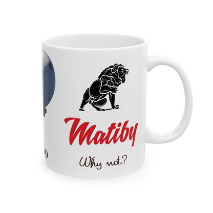 Matiby Airbo Ceramic Mug, (11oz, 15oz)