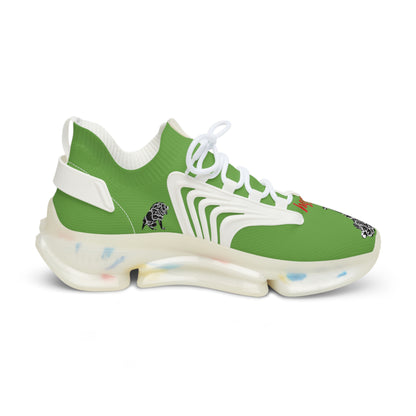 Men's Green Mesh Sneakers