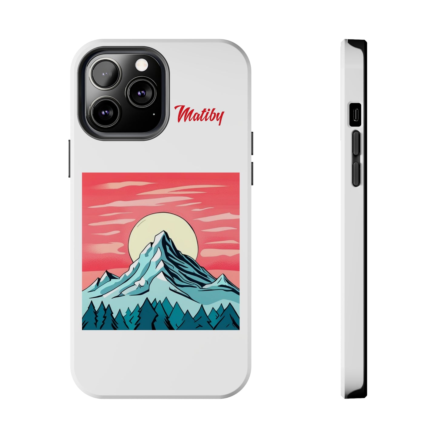 Sunset Mountain Tough Phone Cases