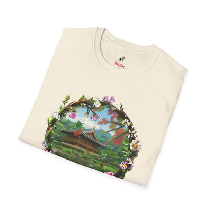 Floral Landscape Unisex Softstyle T-Shirt