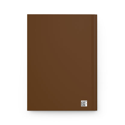 Matiby Hardcover Journal Matte Brown