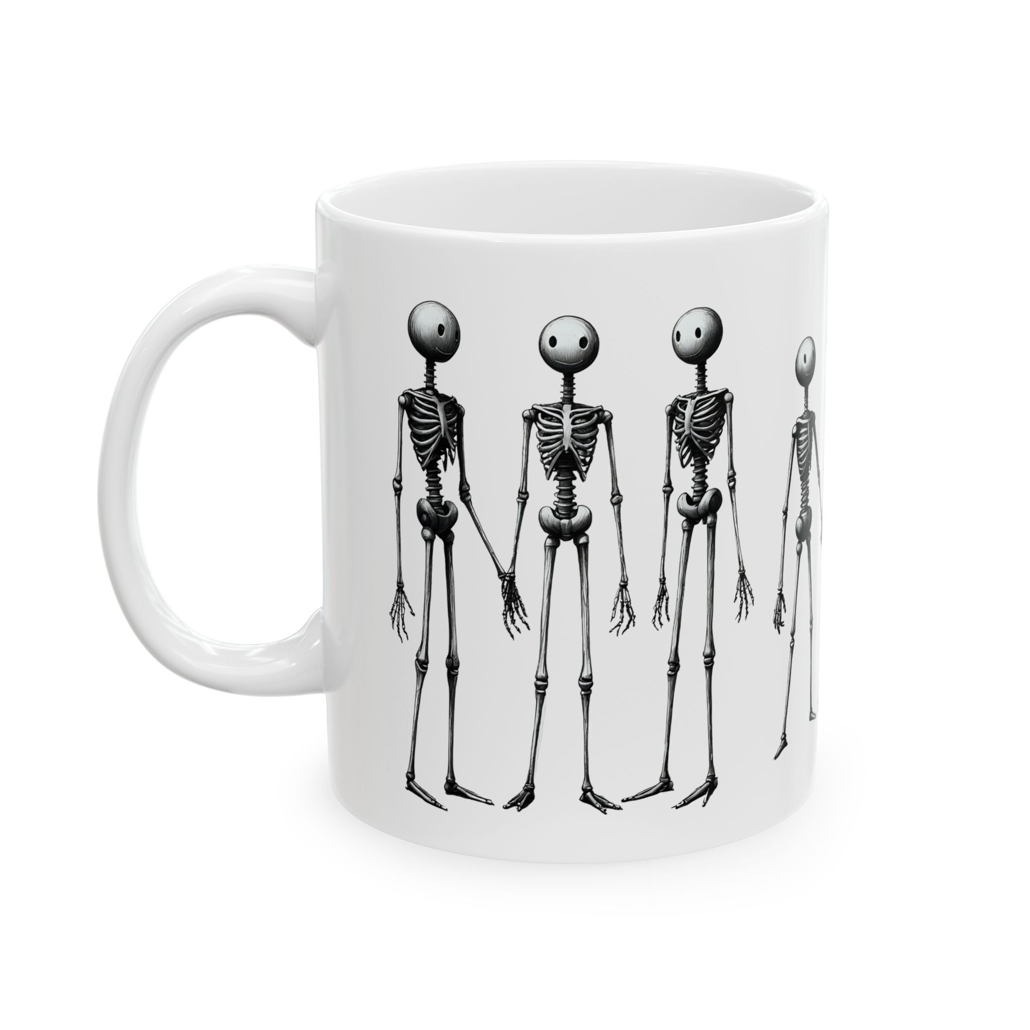The Stick-To-It Species #18 White Ceramic Mug – Anatomy of Optimism Cup 11oz/15oz