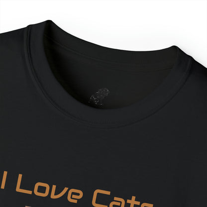 Matiby "I Love Cats" Unisex Ultra Cotton Tee