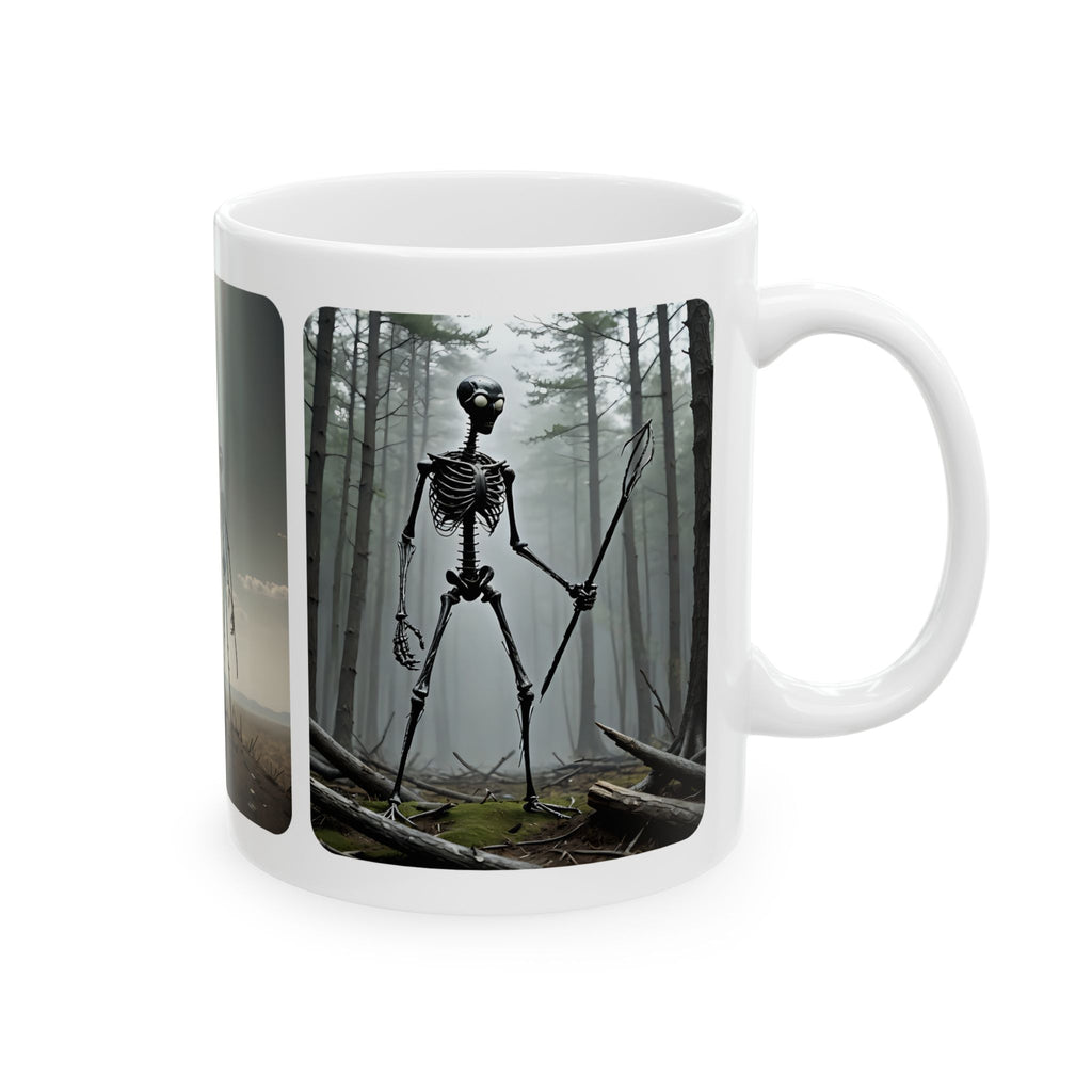 The Stick-To-It Species #3 White Ceramic Mug – Anatomy of Optimism Cup 11oz/15oz