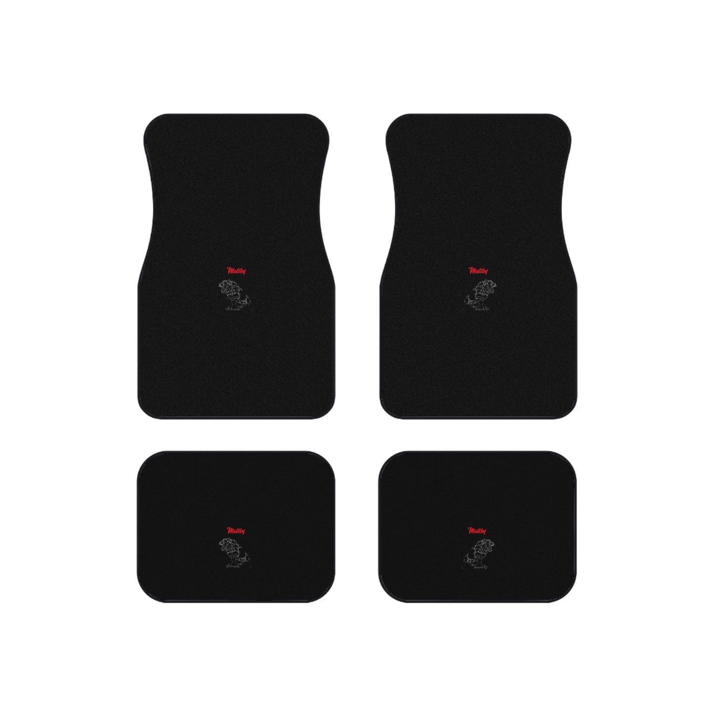 Matiby Black Car Mats (Set of 4)