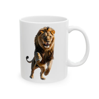 Matiby Lion Ceramic Mug, 11oz