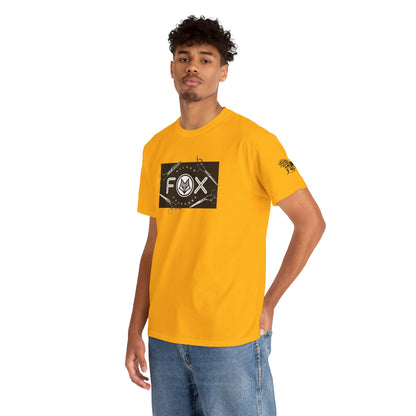 Silver Fox Scissors Unisex Heavy Cotton Tee