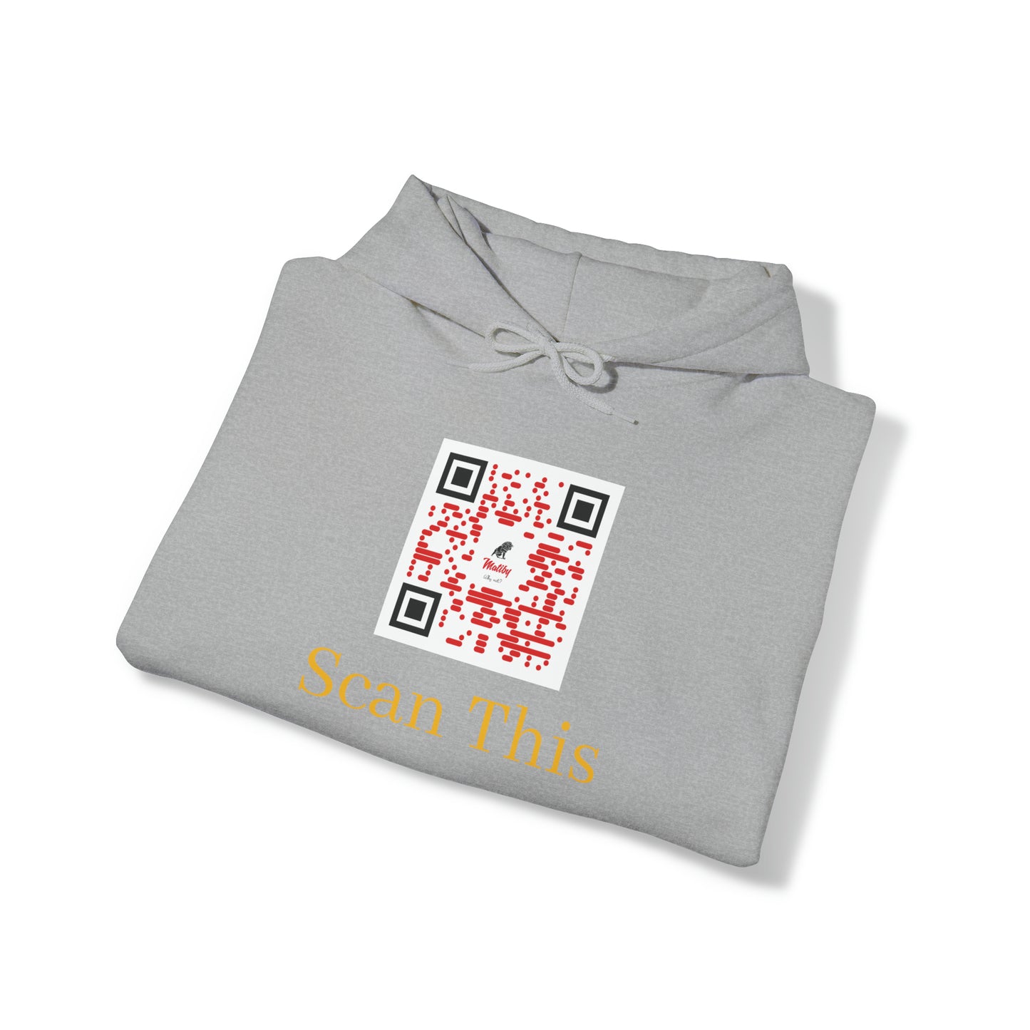 Matiby EY QR Code Unisex Heavy Blend™ Hooded Sweatshirt