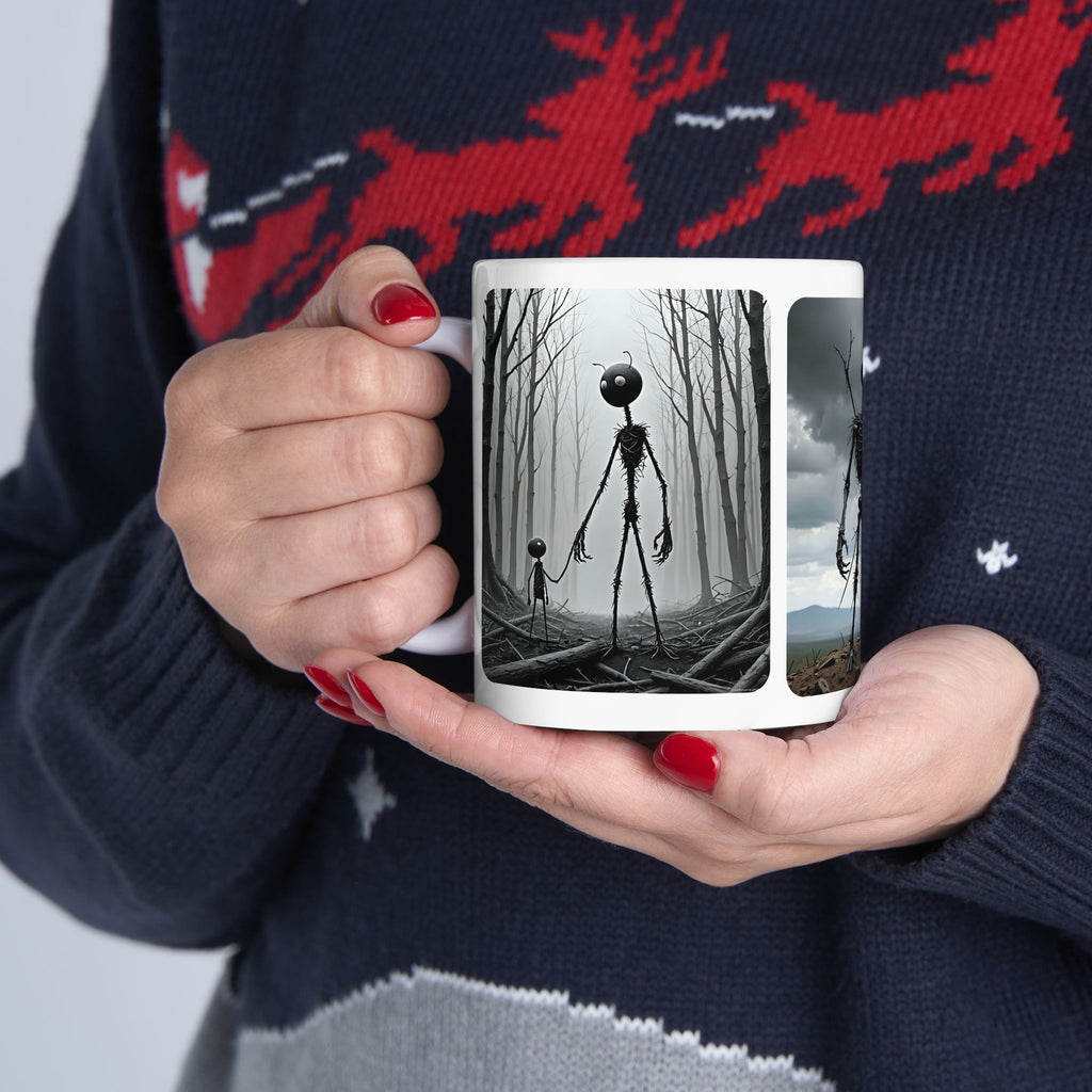 The Stick-To-It Species #8 White Ceramic Mug – Anatomy of Optimism Cup 11oz/15oz