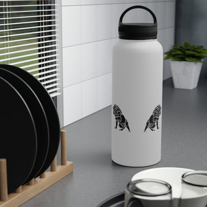 Matiby Stainless Steel Water Bottle, Handle Lid