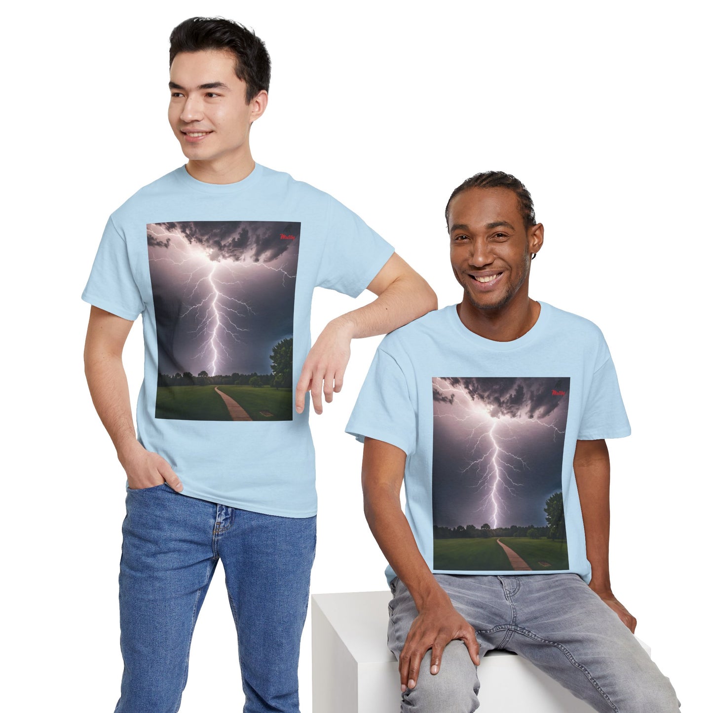 Lightning Style Unisex Heavy Cotton Tee