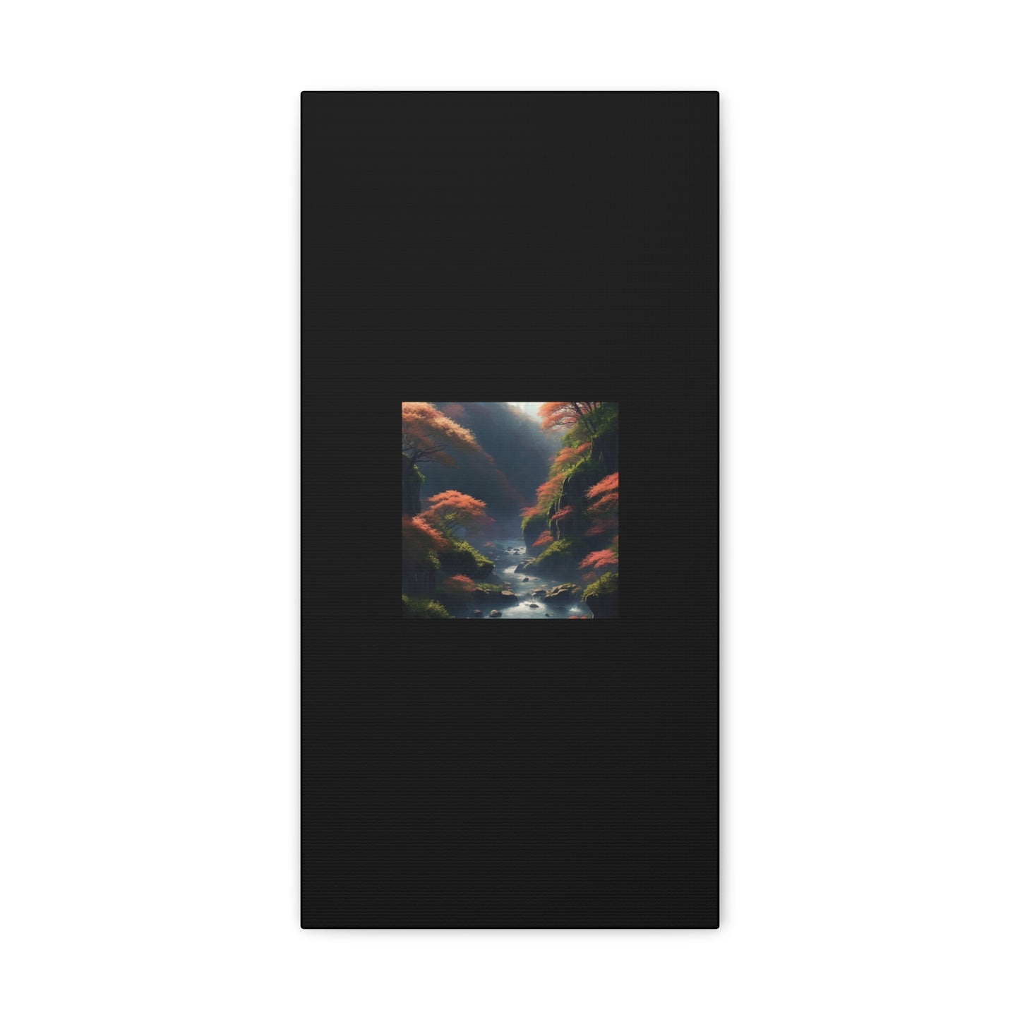 Artzy Scenic Black Canvas Gallery Wraps