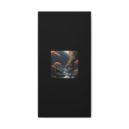 Artzy Scenic Black Canvas Gallery Wraps