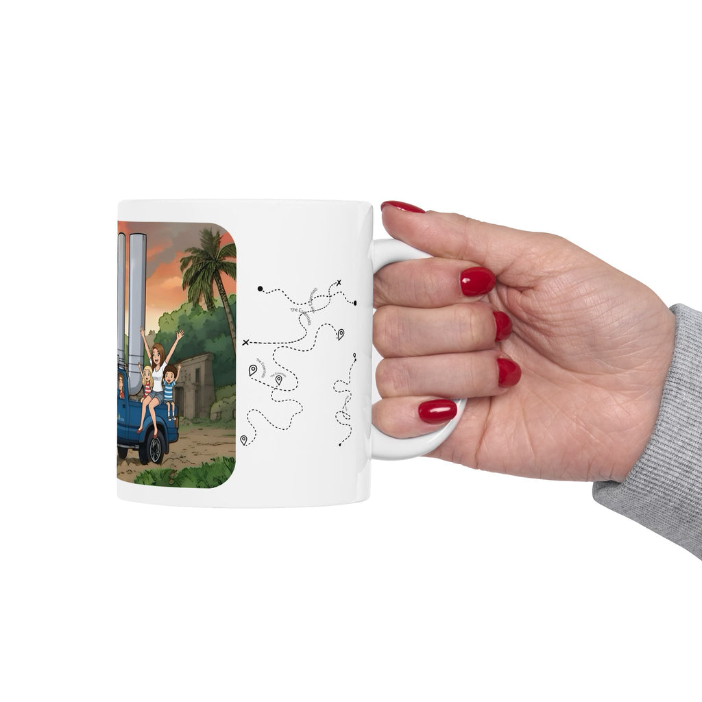 Humorous Sunshine State Pickup Trucks #1 White Ceramic Mug – Celebrating Companionship, Creativity & Life’s Little Wonders Cup (11oz/15oz)