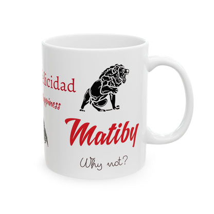 Matiby HPJ Ceramic Mug, (11oz, 15oz)