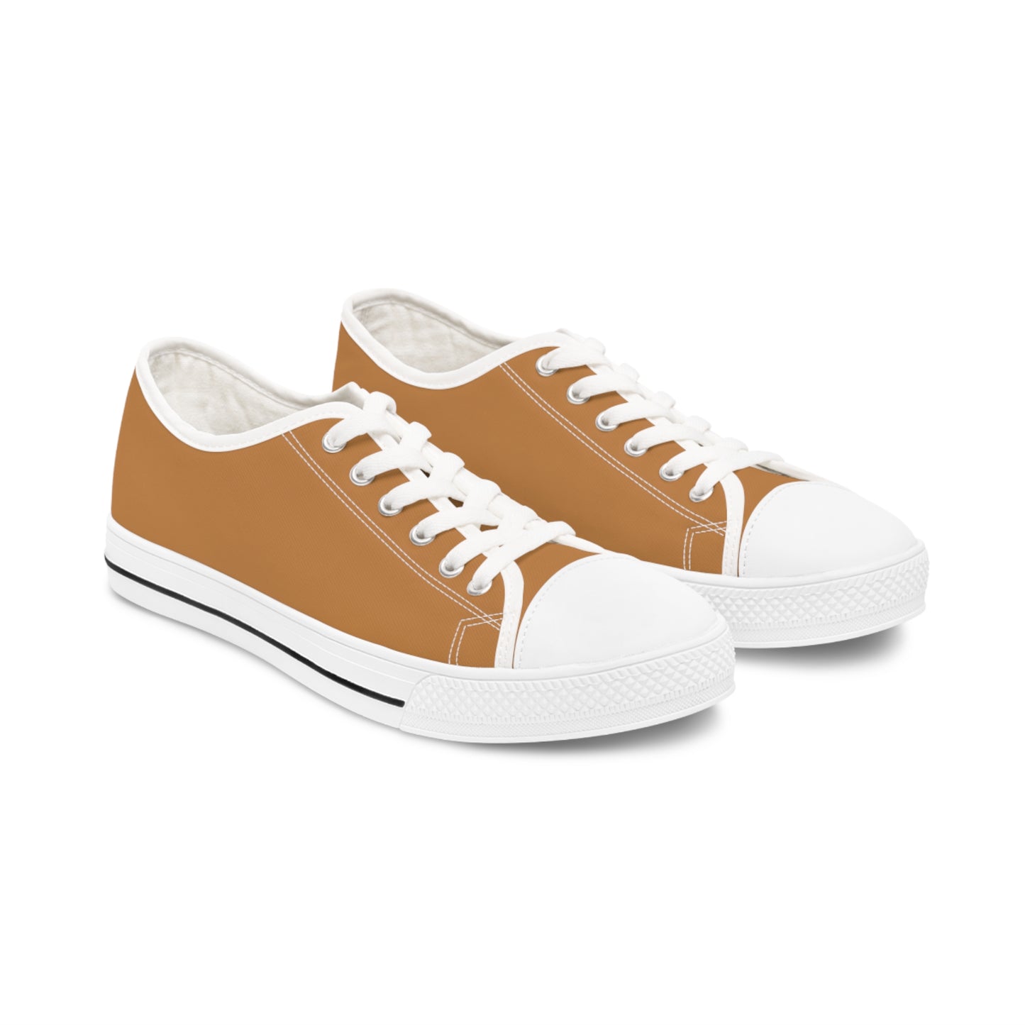 Women's Light Brown Low Top Sneakers