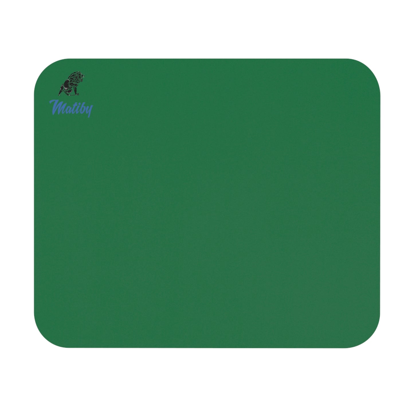 Matiby Dark Green Mouse Pad (Rectangle)