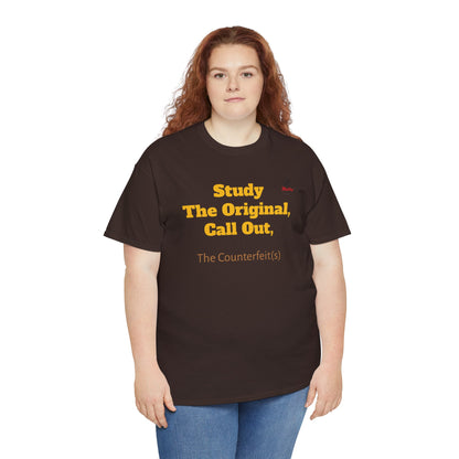 Study The Original Unisex Heavy Cotton Tee