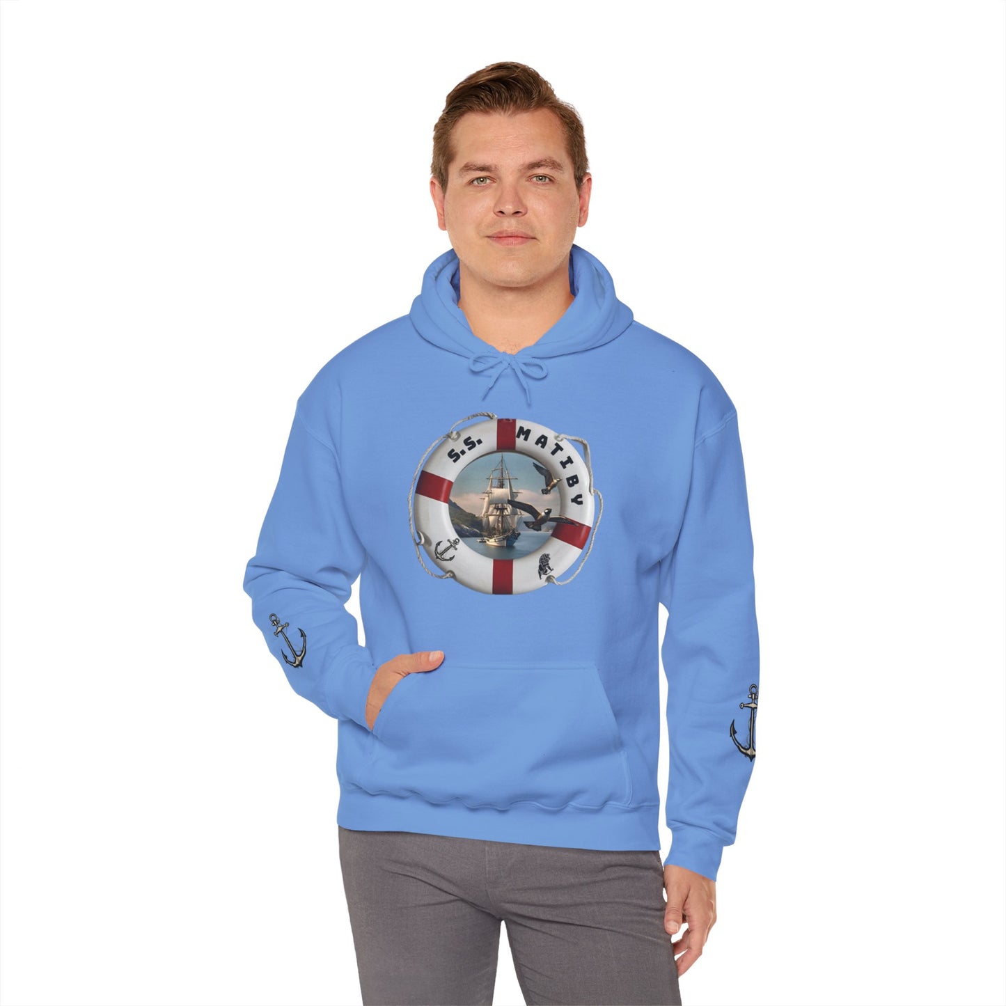 Nautical S.S. Matiby Unisex Heavy Blend™ Hooded Sweatshirt