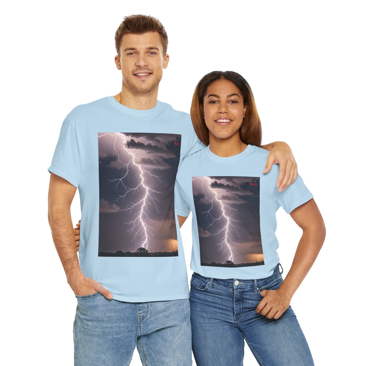 Lightning Style Unisex Heavy Cotton Tee