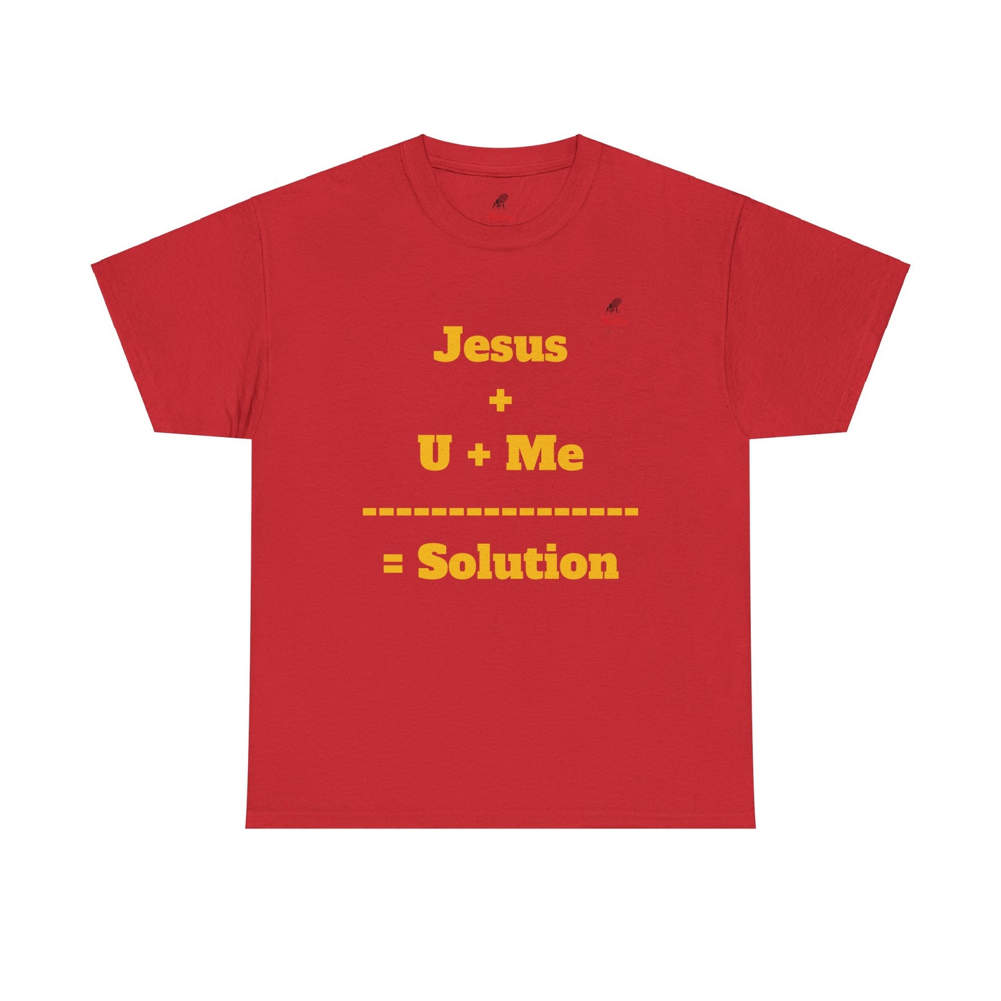 Jesus+U+Me Unisex Heavy Cotton Tee