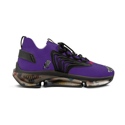 Men's Purple Mesh Sneakers