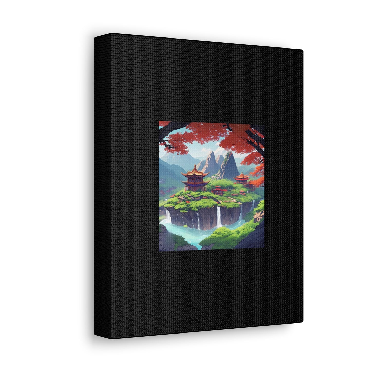 Gardens Black Canvas Gallery Wraps