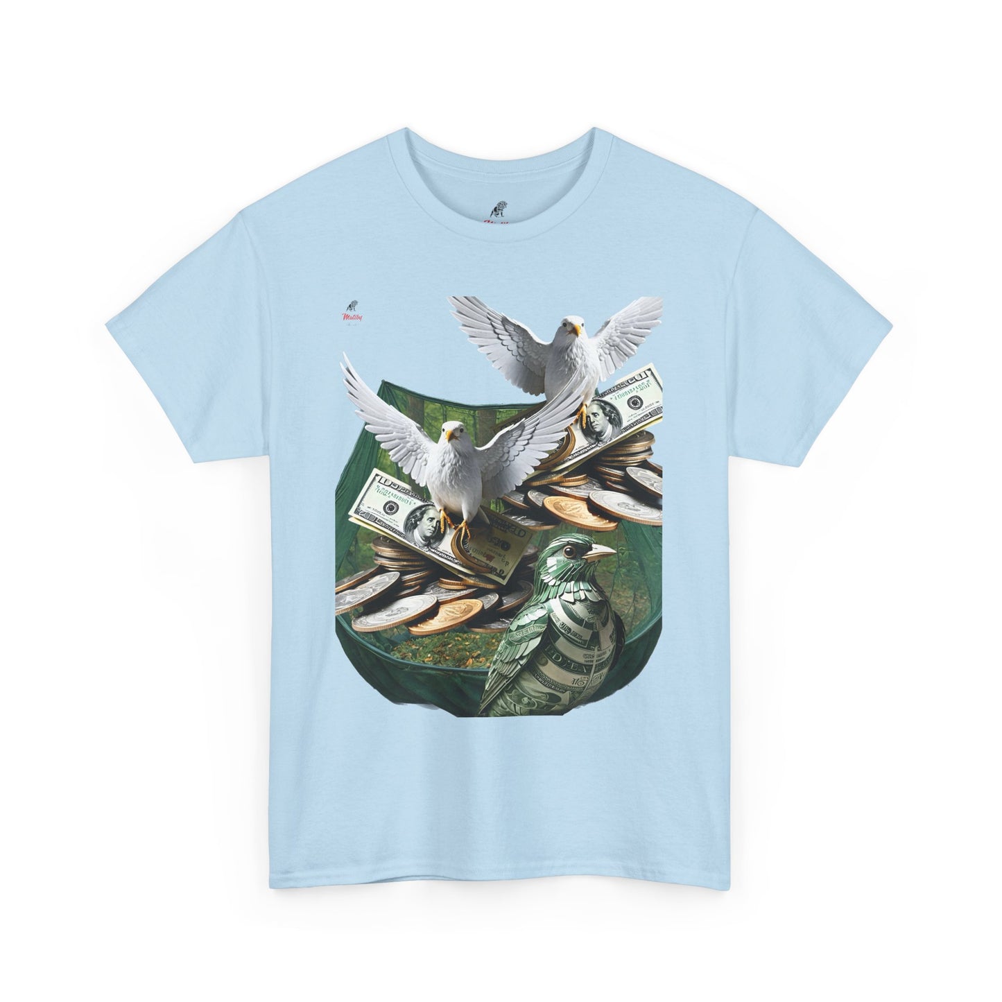 M$ney Bird Heavy Cotton Tee