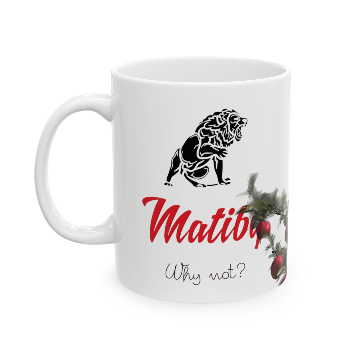 Matiby Appley Ceramic Mug, 11oz