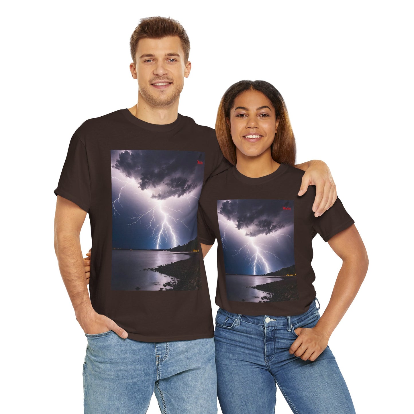 Lightning Style Unisex Heavy Cotton Tee