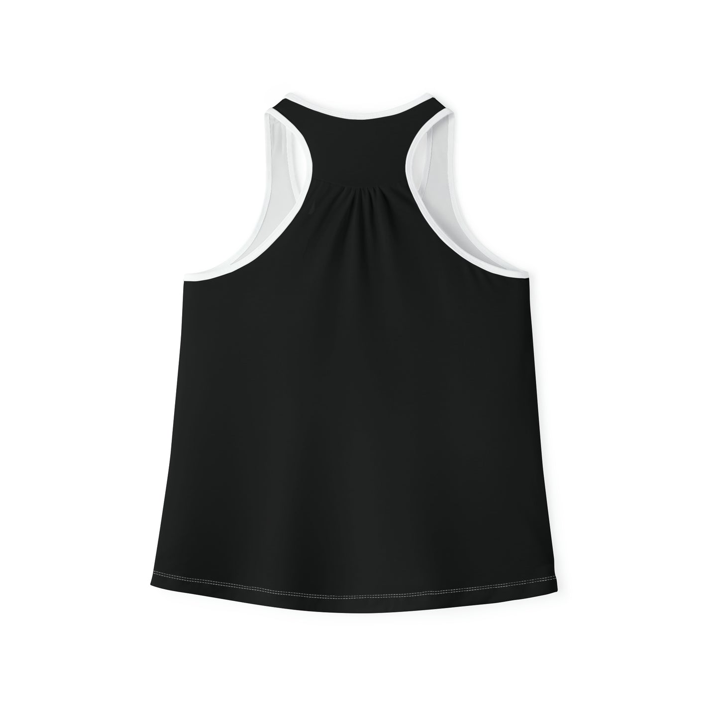 Women's Black Tank Top (AOP)