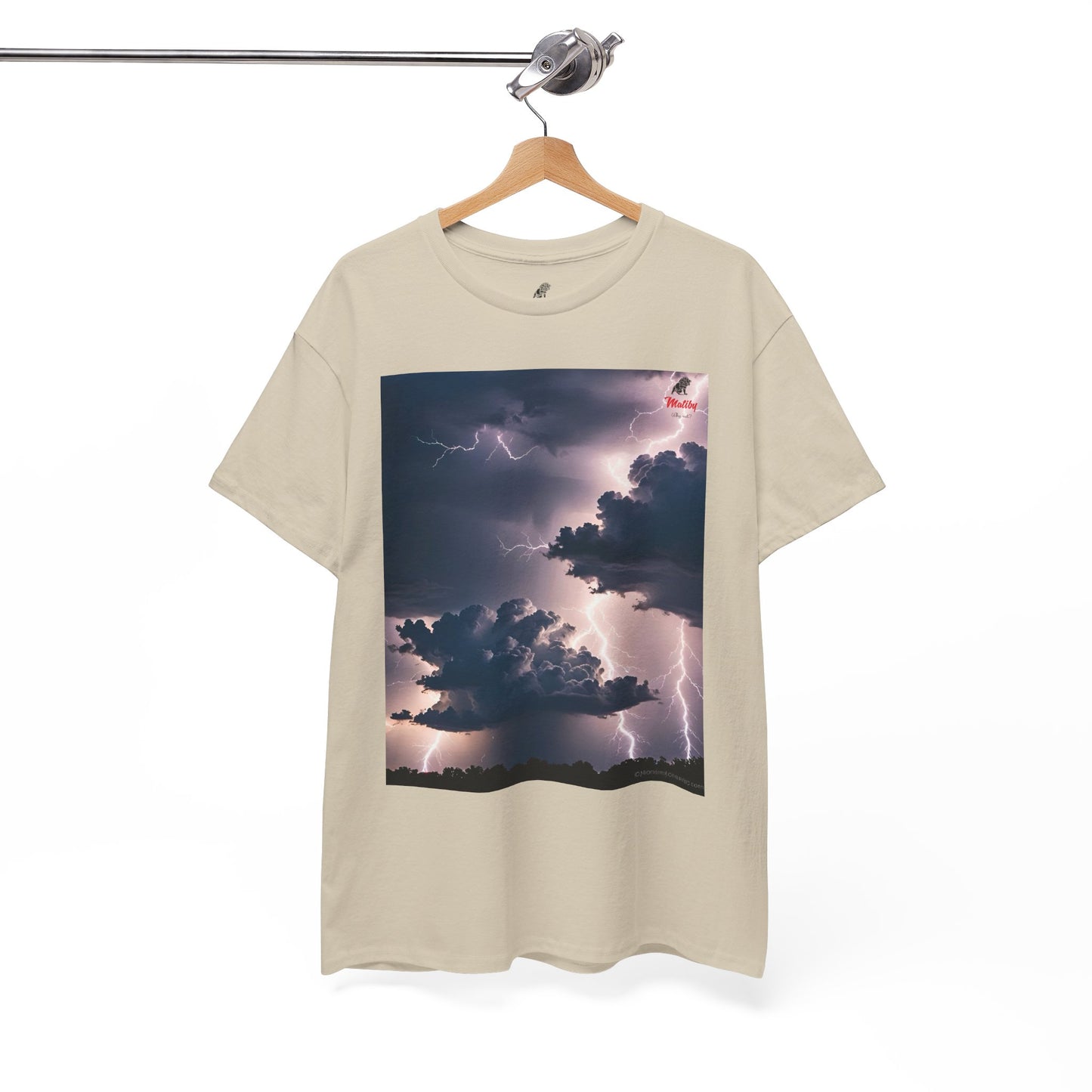 Lightning Style Unisex Heavy Cotton Tee