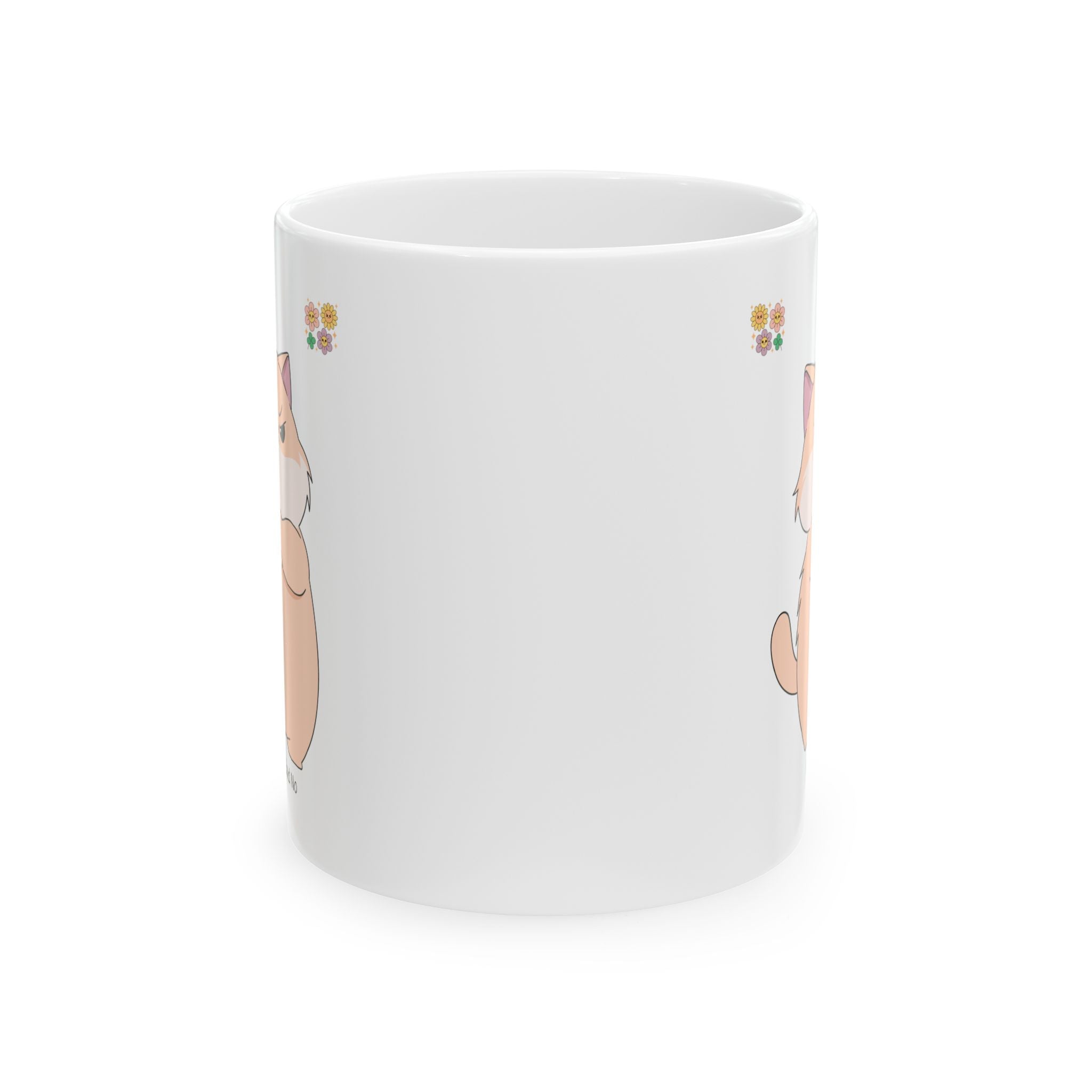 My Cat Said No White Ceramic Mug – Lovable Sassy Grumpy Cat Tea Cup (11oz & 15oz)