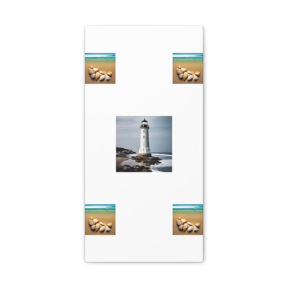 Lighthouse White Canvas Gallery Wraps