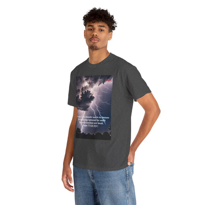 Lightning Style Thunder Unisex Heavy Cotton Tee