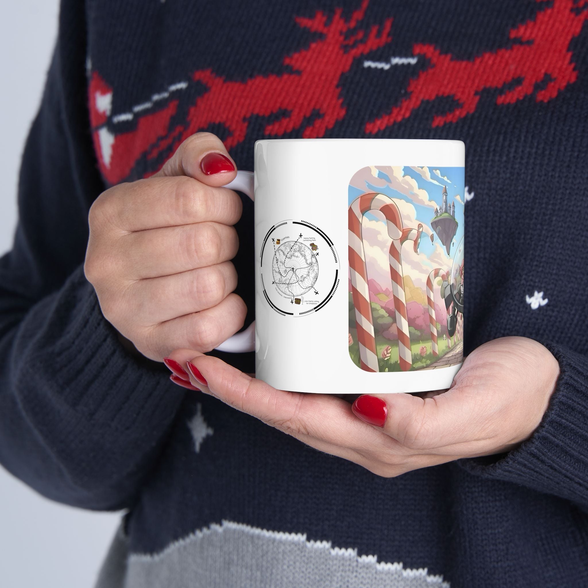 Kitten Carboodle White Ceramic Mug – Life’s Little Wonders Cup (11oz/15oz)