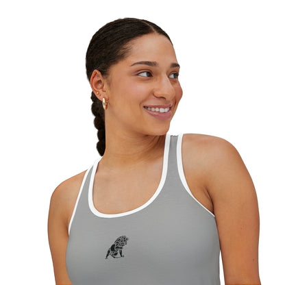 Women's Light Grey Tank Top (AOP)