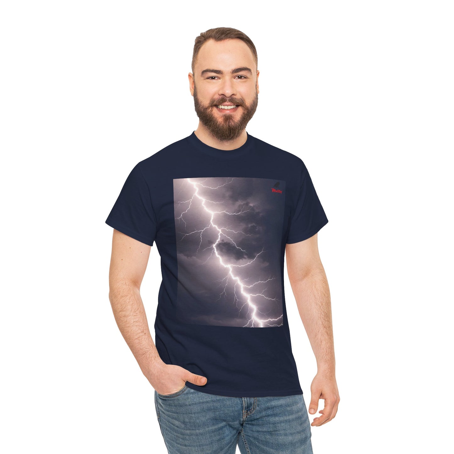 Lightning Style Unisex Heavy Cotton Tee