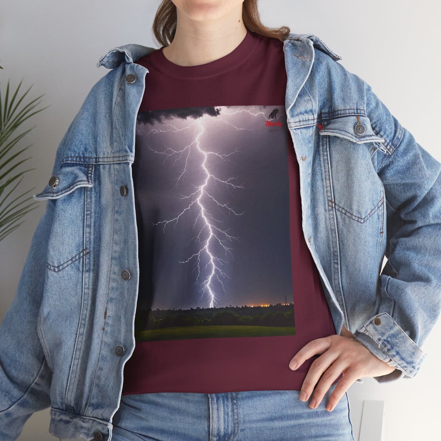 Lightning Style Unisex Heavy Cotton Tee