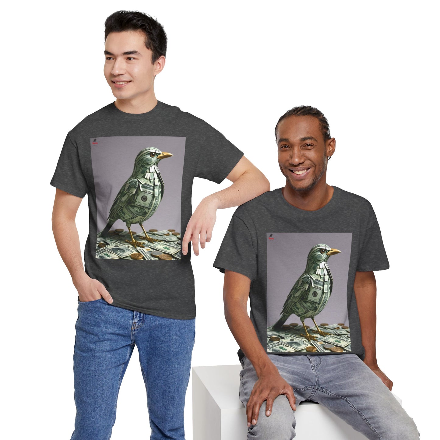 M$ney Bird Heavy Cotton Tee