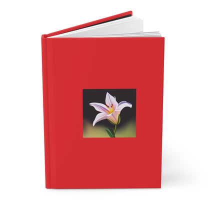 Lily Hardcover Journal Matte Red