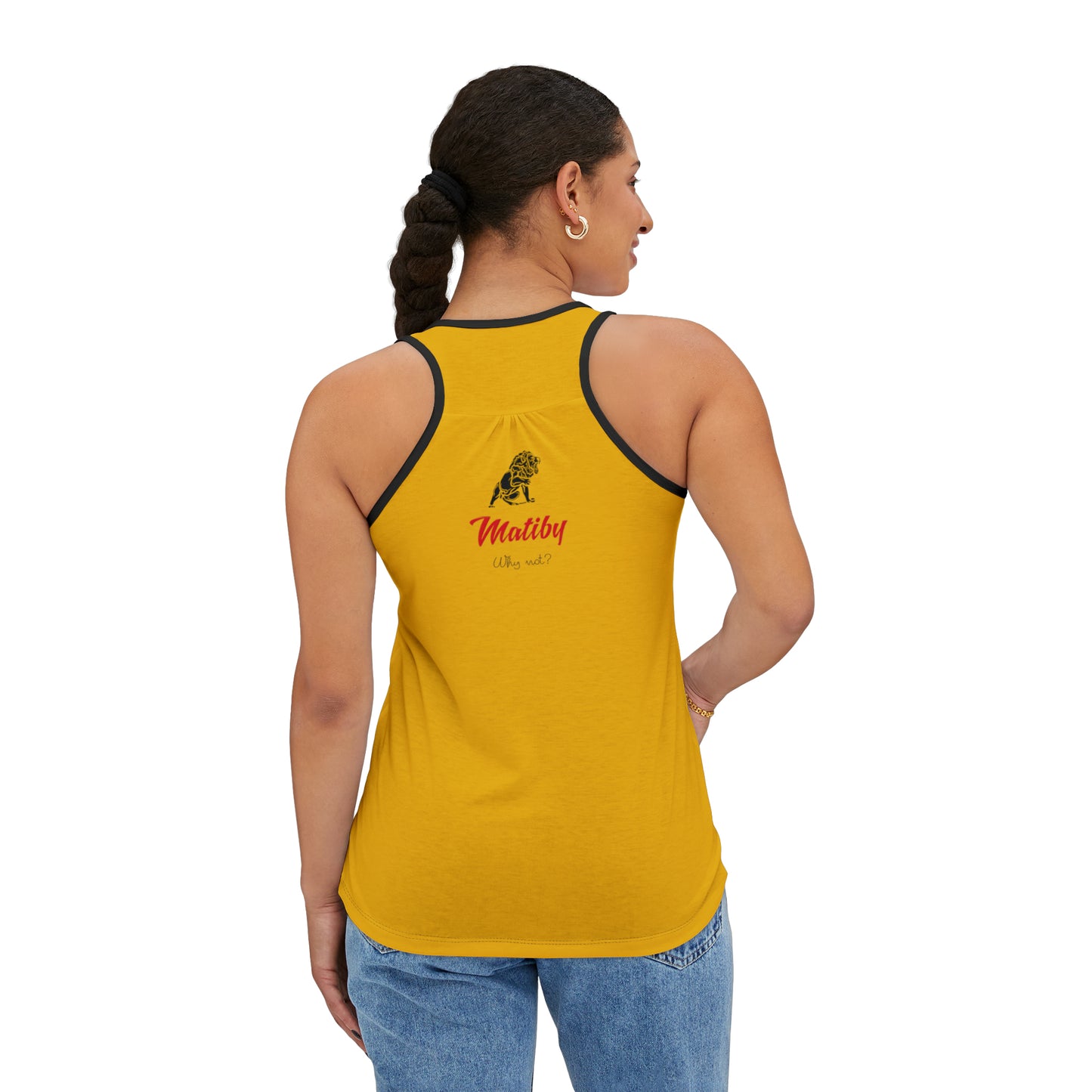 Women's Yellow Tank Top (AOP)