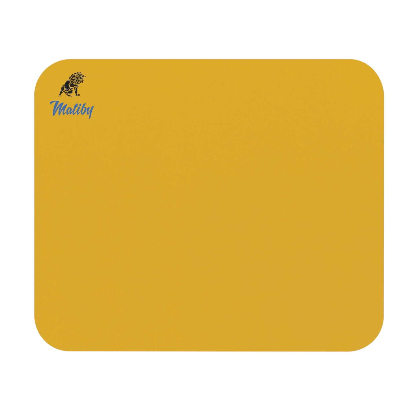 Matiby Yellow Mouse Pad (Rectangle)