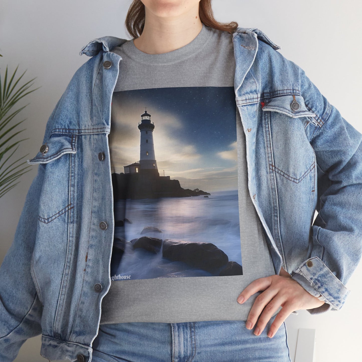 Lighthouse Unisex Heavy Cotton Tee