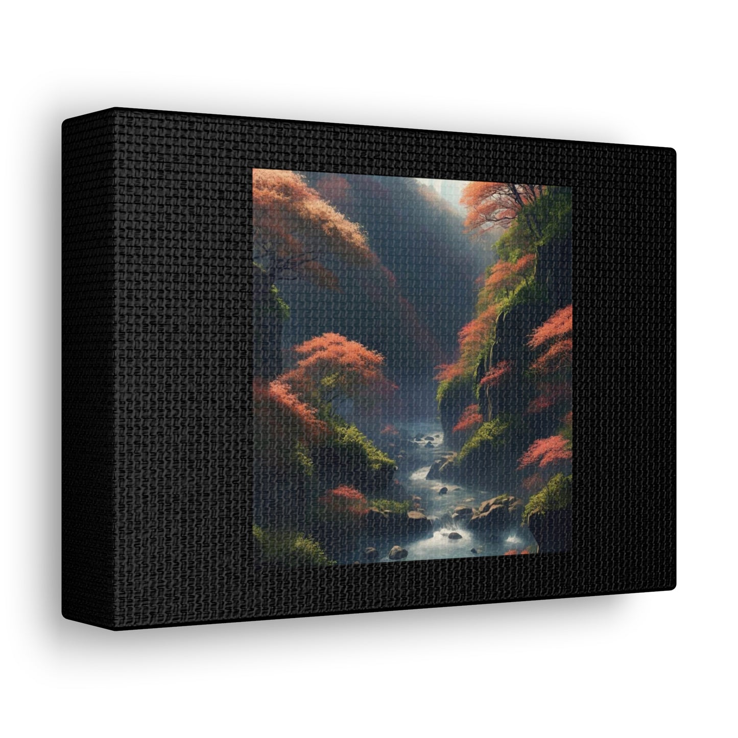 Artzy Scenic Black Canvas Gallery Wraps