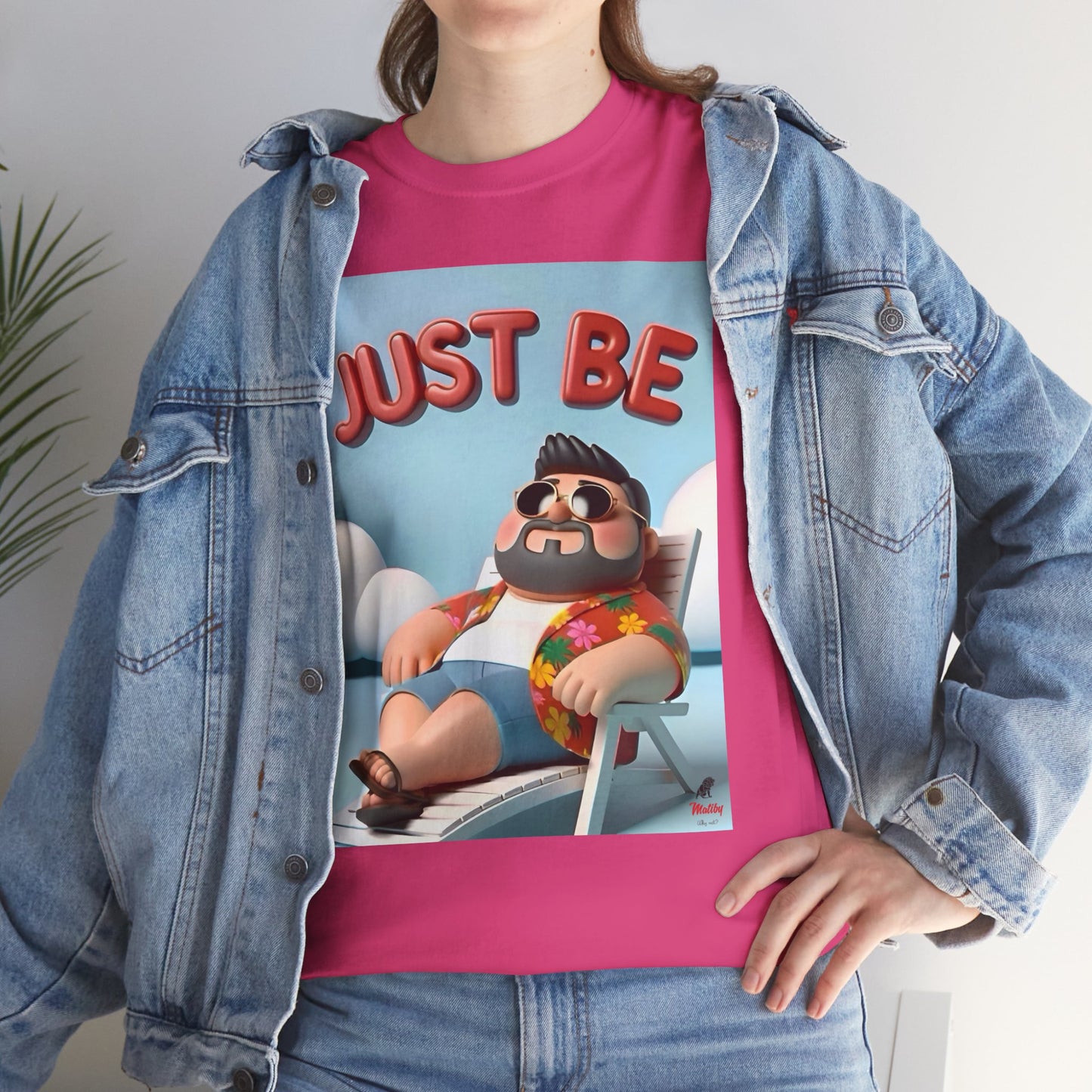 Just Be Unisex Heavy Cotton Tee