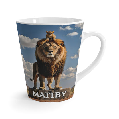 Matiby Lion Mug, White