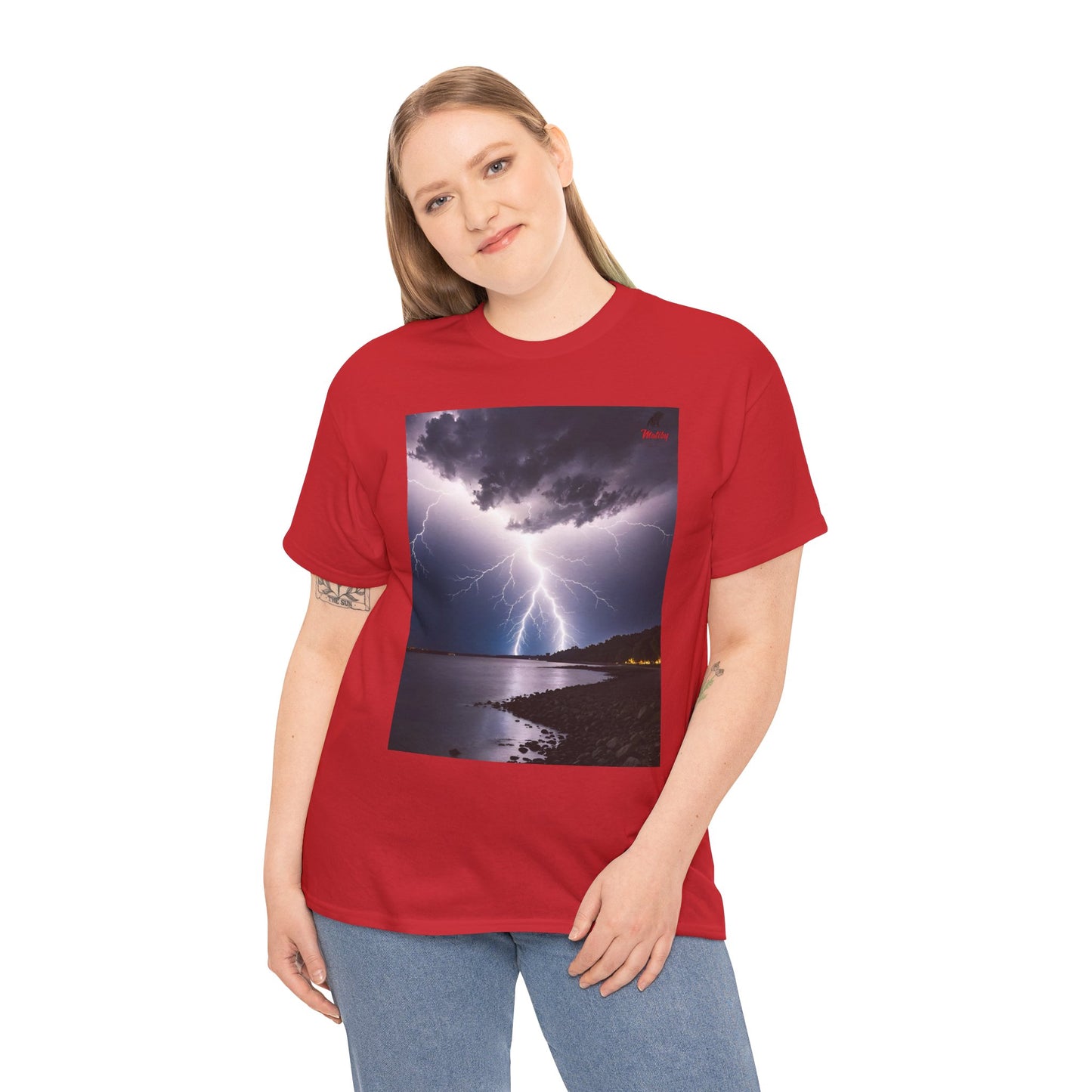 Lightning Style Unisex Heavy Cotton Tee