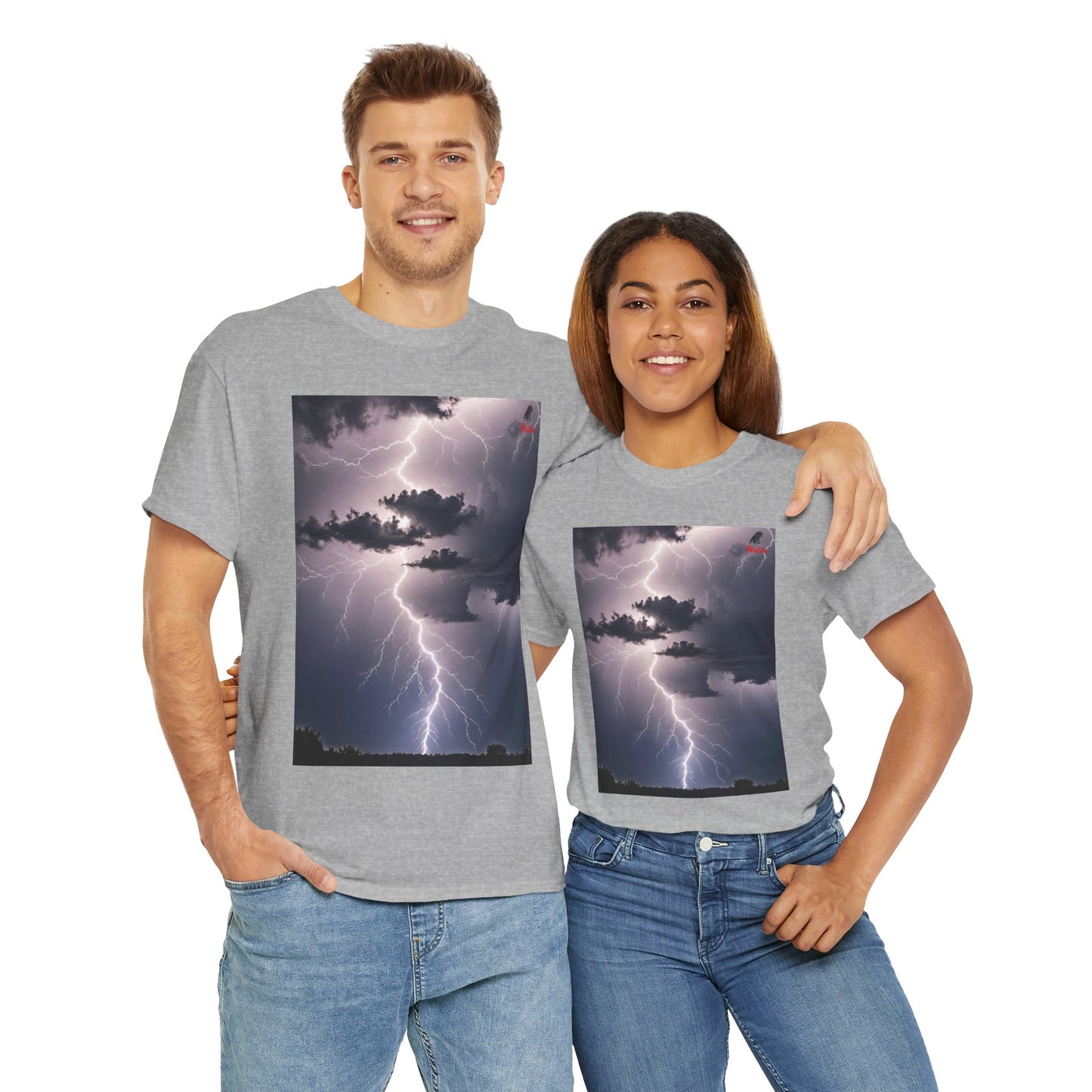 Lightning Style Unisex Heavy Cotton Tee