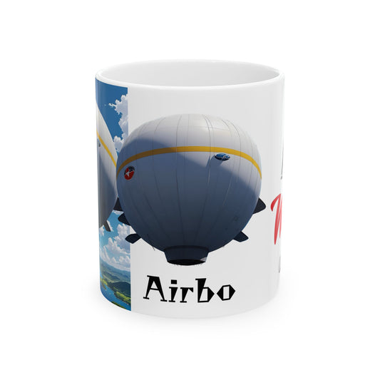 Matiby Airbo Ceramic Mug, (11oz, 15oz)